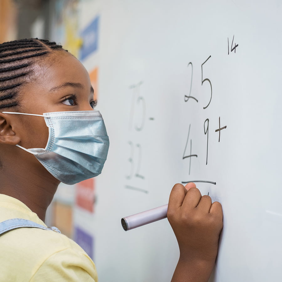 Antimicrobial whiteboard paint hygienic writable area in hospital