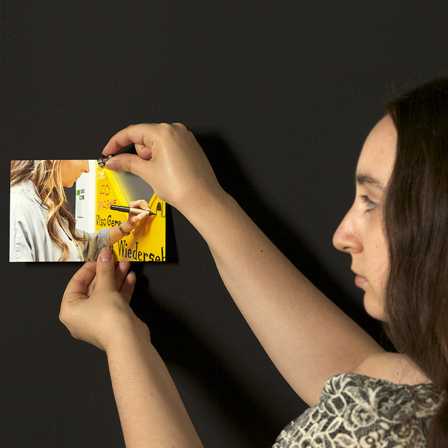 Magnetic paint surface solution for office and classrooms