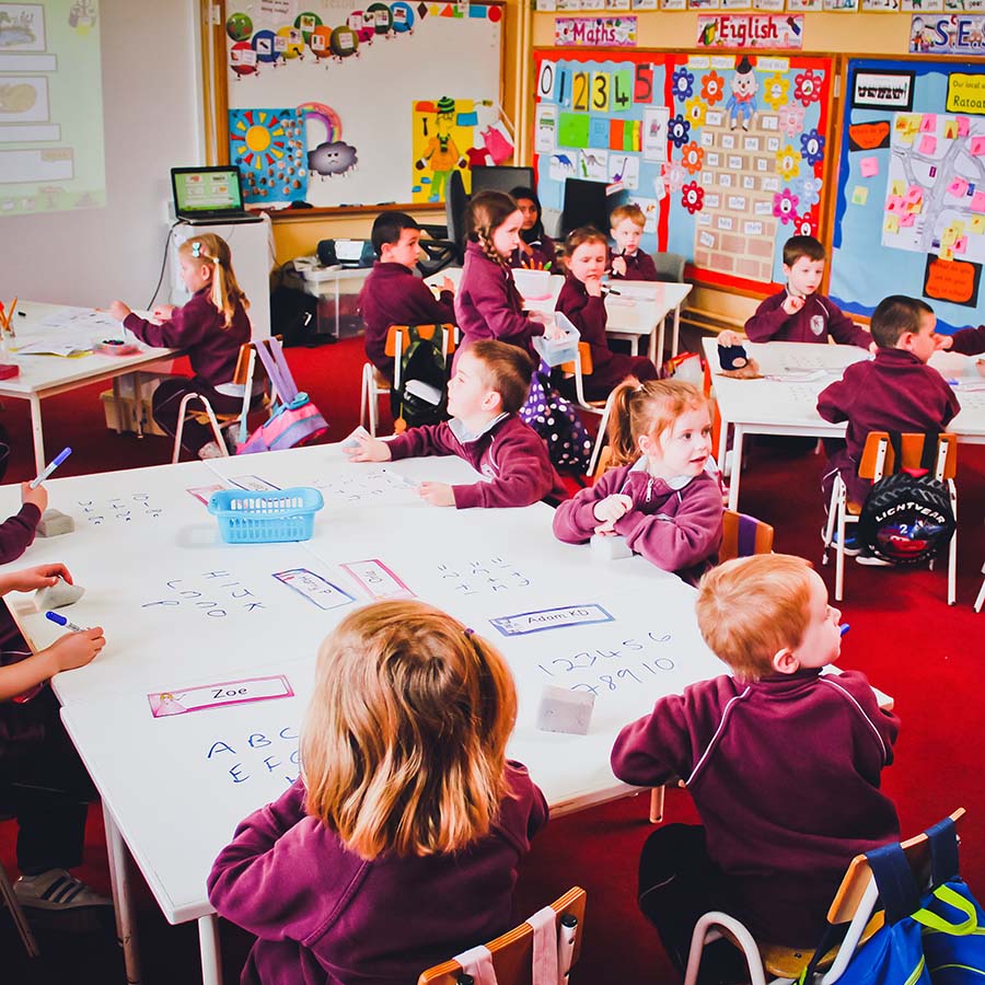 Self adhesive whiteboard film for children school desk