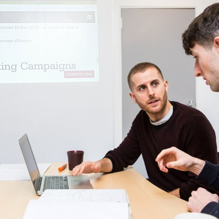 Ultra short throw projector screen paint in meeting room