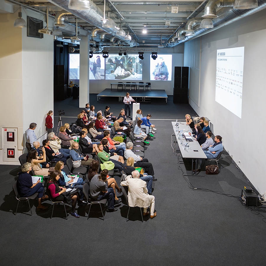 White projector screen paint pro on large surface