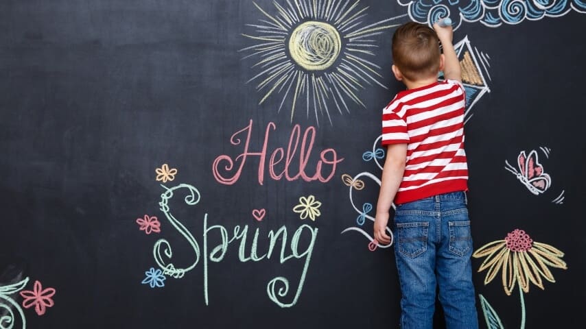 Custom Chalkboard ideas for kids